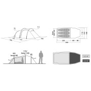 Turistický stan Robens Roamer 3 LW