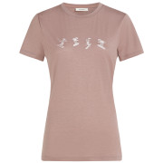 Dámské triko Icebreaker Women Merino 150 Tech Lite SS Tee Snow Day