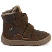 Dětské zimní boty Froddo Barefoot Tex Winter Dark Brown
