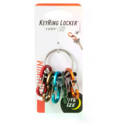 Klíčenka Nite Ize KeyRing Locker Aluminum 5 S-Biner