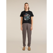 Dámské triko Icebreaker Merino 150 Tech Lite SS Crop Tee NZ Flora