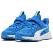 Dětské boty Puma Flyer 4 AC+ PS Racing Blue-Lime Squeeze-