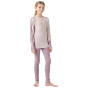 Dětský funkční set Helly Hansen Jr Lifa Merino Midweight Set Purple Clay