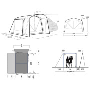 Předstan Outwell Jones M PowerAir