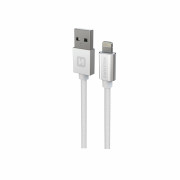 Nabíjecí a datový kabel Swissten Textile USB / Lightning 1,2 m