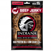 Sušené maso Indiana Jerky Beef Hot & Sweet 90g