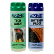 Impregnace Nikwax Twin Tech Wash + Softshell Proof 2x300ml