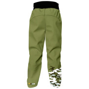 Dětské softshellové kalhoty WAMU Khaki