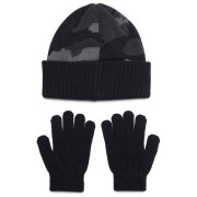 Čepice Under Armour B Beanie/Glove Combo Black