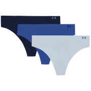 Dámské kalhotky Under Armour Pure Stretch No Show Thong - Solid 3Pk