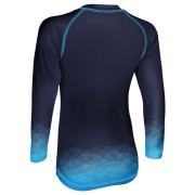 Dětské funkční triko WAMU Mozaika dark blue