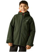 Dětská zimní bunda Regatta Hillain Warm Lined Dark Khaki