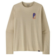 Pánské triko Patagonia M's L/S Cap Cool Daily Graphic Shirt - Lands