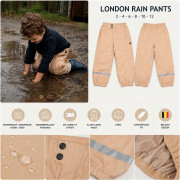 Dětské nepromokavé kalhoty DucKsday Rainpants Londen/sand