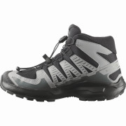 Dětské boty Salomon Xa Pro Mid Wp J Black-Sedona Sage-Wrought Iron