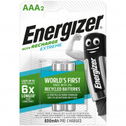 Nabíjecí baterie Energizer AAA / HR03 - 800 mAh Extreme Duo