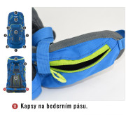 Batoh Husky Sloper 45 l