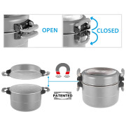 Sada nádobí Brunner Fusion 7+1 Ø 22 cm