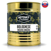 Hotové jídlo Hotovky z plechovky Bolognese masová omáčka 800g