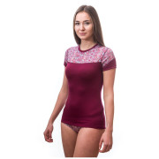 Dámské funkční triko Sensor Merino Impress (short sleeve)