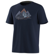 Pánské funkční triko Smartwool Triangle Mountain Active Short Sleeve Graphic Tee