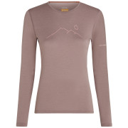 Dámské funkční triko Icebreaker Women Merino 200 Oasis LS Crewe Rainer Ridge