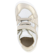 Dětské tenisky Froddo Barefoot river White/Gold