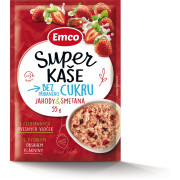 Kaše Emco Super kaše jahody/smetana 55g