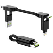 Nabíjecí a datový kabel Rolling Square inCharge X 6v1
