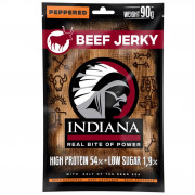 Sušené maso Indiana Jerky Beef Peppered 90g