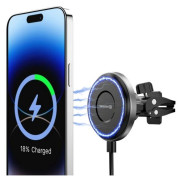 Držák do auta Swissten 15W MagSafe AIRHOLD wireless charger