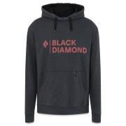 Pánská mikina Black Diamond Stacked Logo Hoody