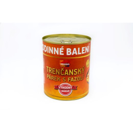 Hlavní jídlo VESEKO Trenčanský párek s fazolí 800 g