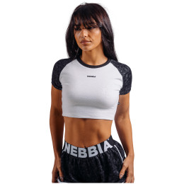 Dámské triko Nebbia Crop Top Leopard '97 Primal
