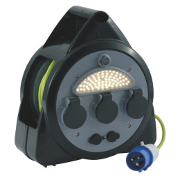 Přípojka Outwell CEE Mains 3way Roller s USB a světlem