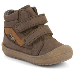 Dětské celoroční barefoot boty Froddo Ollie Tex Brown