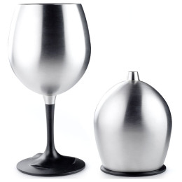 Sklenička GSI Outdoors Glacier Stainless Red Wine Glass