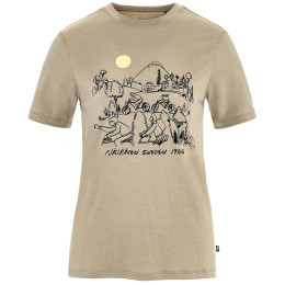 Dámské triko Fjällräven Hoja Lugnt Wool T-shirt W