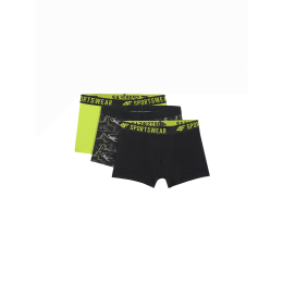 Chlapecké boxerky 4F Boxer Shorts M084 (3Pack)