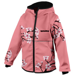 Dětská softshellová bunda WAMU Pink