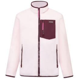 Dětská funkční mikina Regatta Junior Frankie Warm Fleece Pink Haze/Fig