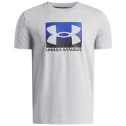 Dětské funkční triko Under Armour UA B Boxed Sports Update SS Mod Gray Light Heather