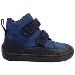 Dětské barefoot boty beBare 3514SA Denim