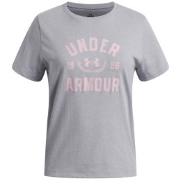 Dětské funkční triko Under Armour UA G Varsity SS Mod Gray Light Heather