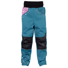 Dětské softshellové kalhoty WAMU Jednorožci