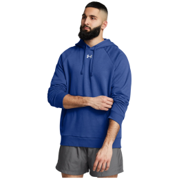 Pánská mikina Under Armour UA Rival Fleece Hoodie-BLU