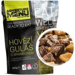 Hotové jídlo Adventure Menu Hovězí guláš s bram. 400 g