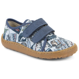 Dětské tenisky Froddo Barefoot canvas Light Blue