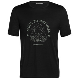 Pánské triko Icebreaker Men Tech Lite II SS Tee Canopy Camper