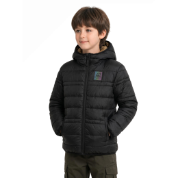 Dětská zimní bunda Alpine Pro Douwo Black